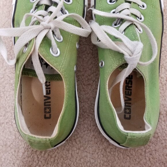 Converse sneakers Men 5 Women 7 Chuck Taylor All Star Low Top Ox Piquant Green - Picture 8 of 15